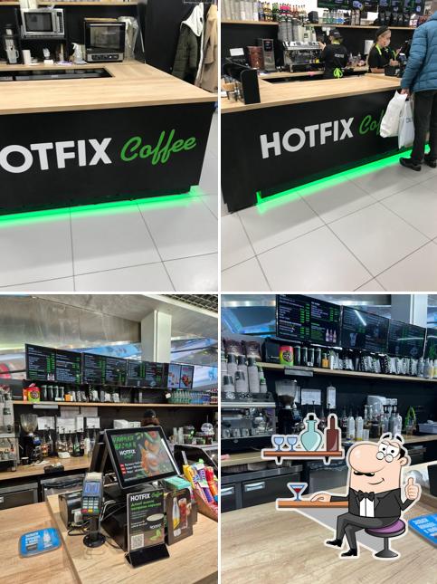 Интерьер "Hotfix Coffee"