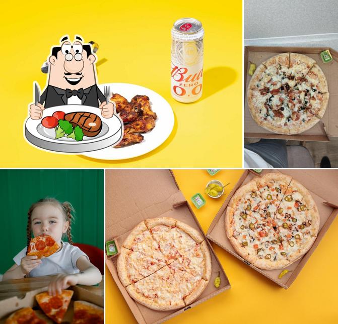 Стейк в "Папа Джонс"