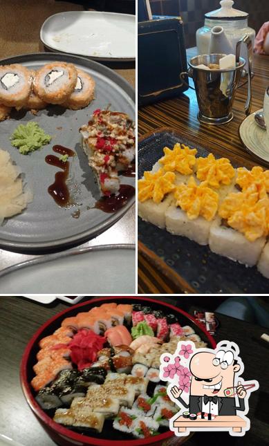 В "Рыбе Рис" предлагают суши и роллы