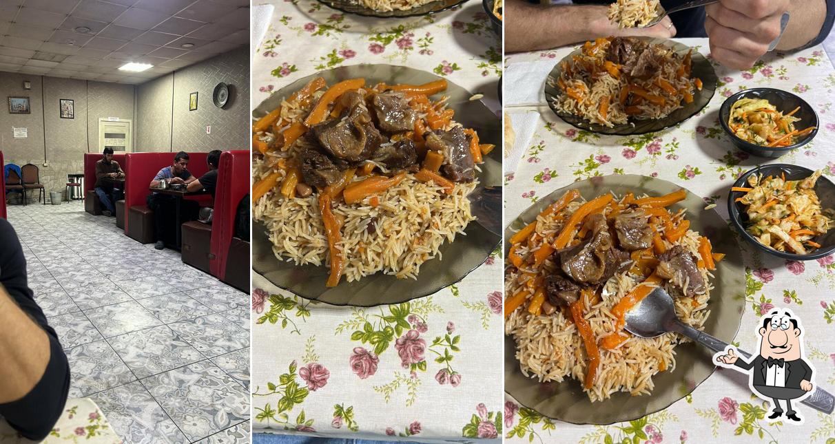 Шашлык плов и самса