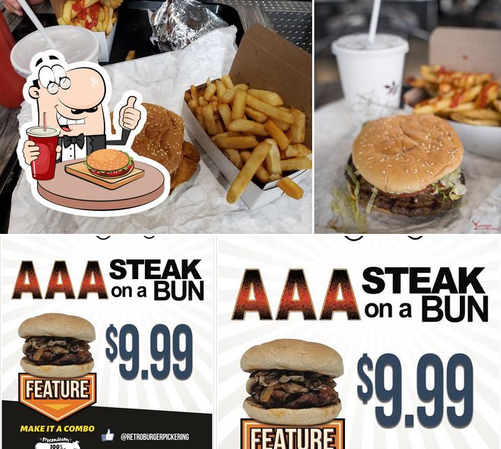 Retro Burger - Online via UberEats & Skip the Dishes