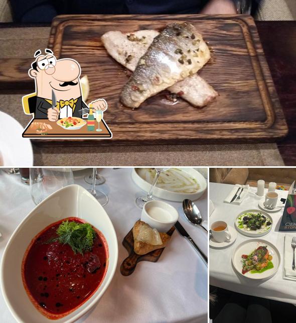 Блюда в "Бурбоне"