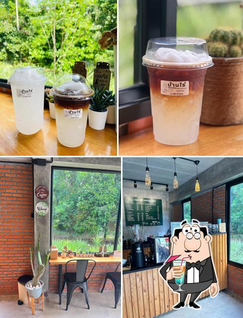 บ้านไร่ ออริจินอลคอฟฟี่ ร้านกาแฟและขนมไทย ทานพอ