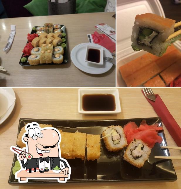 Попробуйте разные виды суши