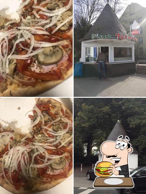 Pizza-Türmchen