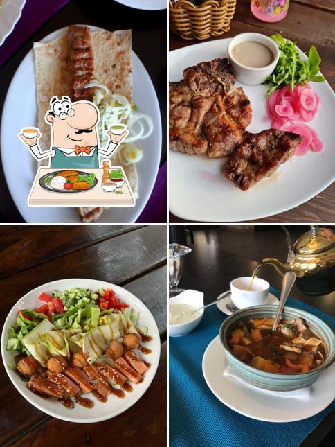 Блюда в "Базилике"