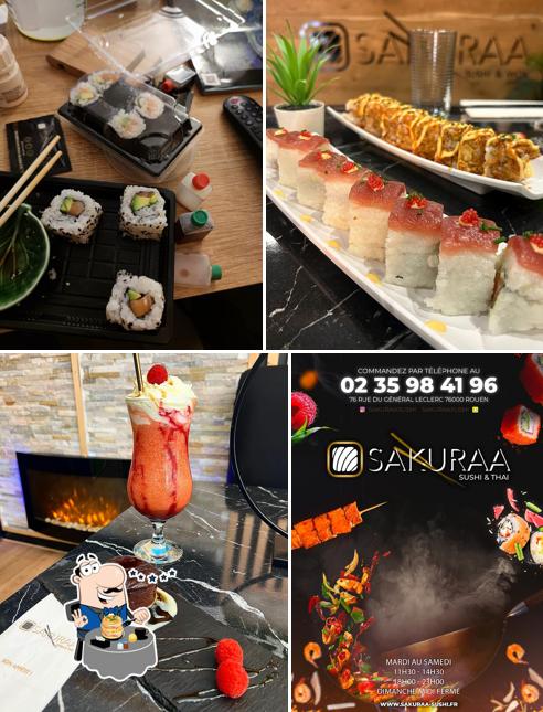 Sakuraa sushi Thaï Rouen