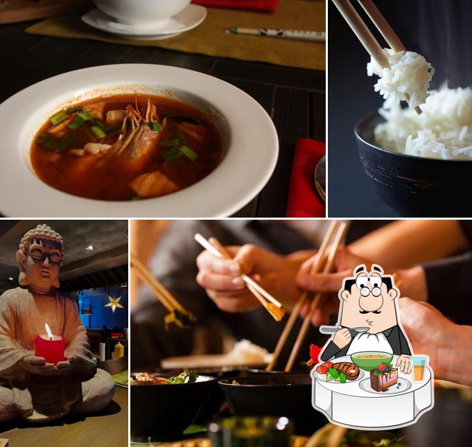 Китайский кисло-острый суп в "Ширях"