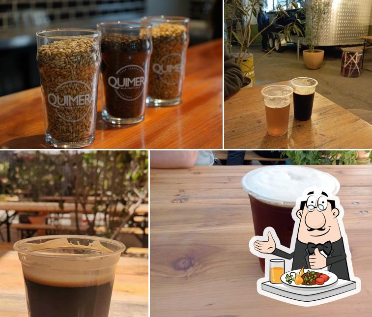 Cerveza Quimera / Cerveza Pizzas y Burgers.