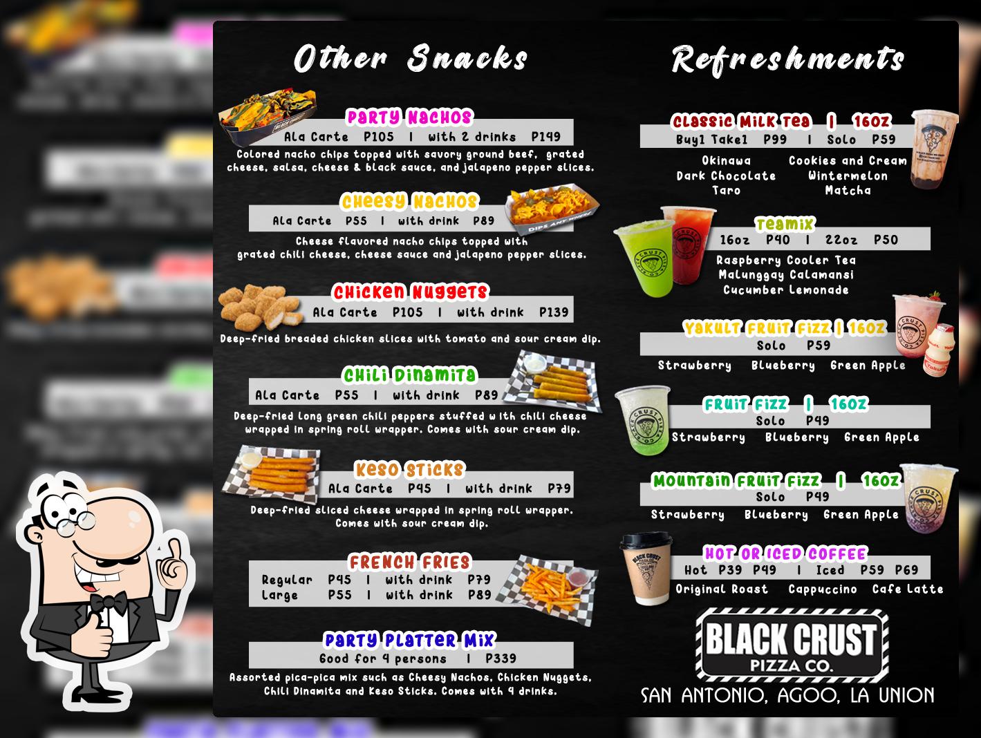 Black Crust Pizza Agoo, La Union