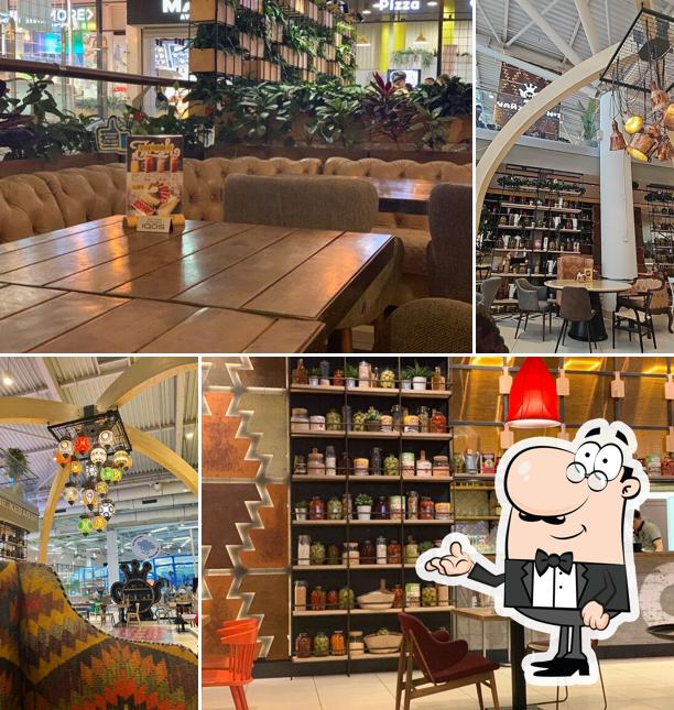 Посмотрите на внутренний интерьер "Чайхоны №1"