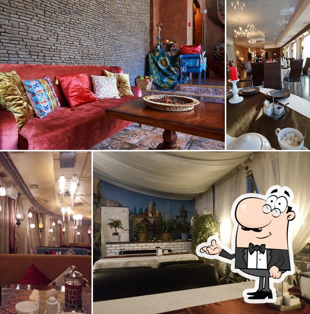 Интерьер "Луанжа Кафе Тифлиса"