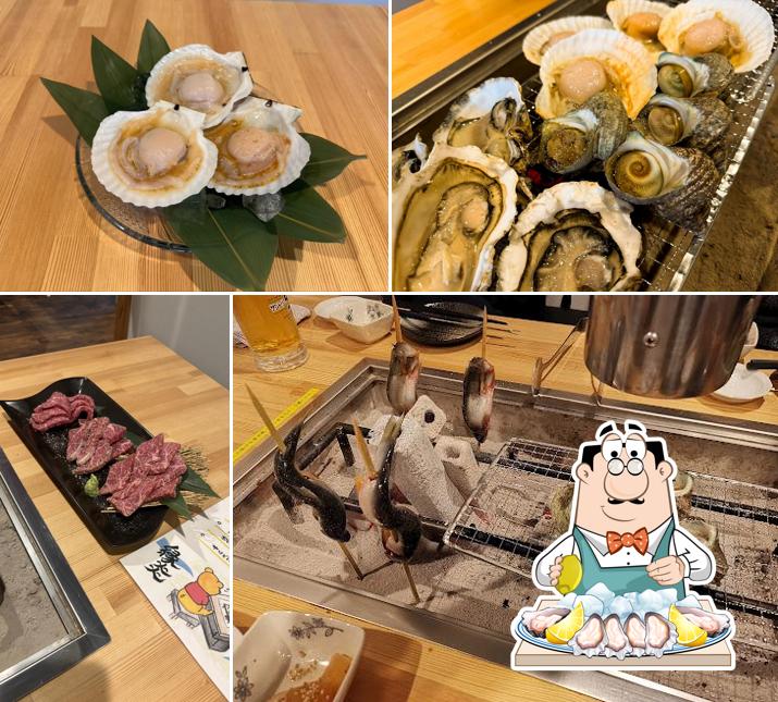 囲炉裏焼き 縁炎