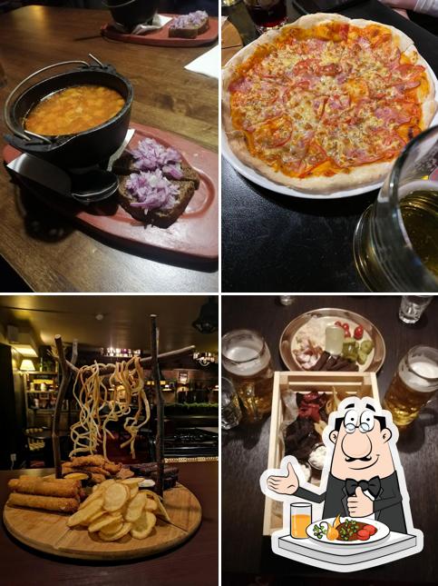 Блюда в "Хмель и шишка"