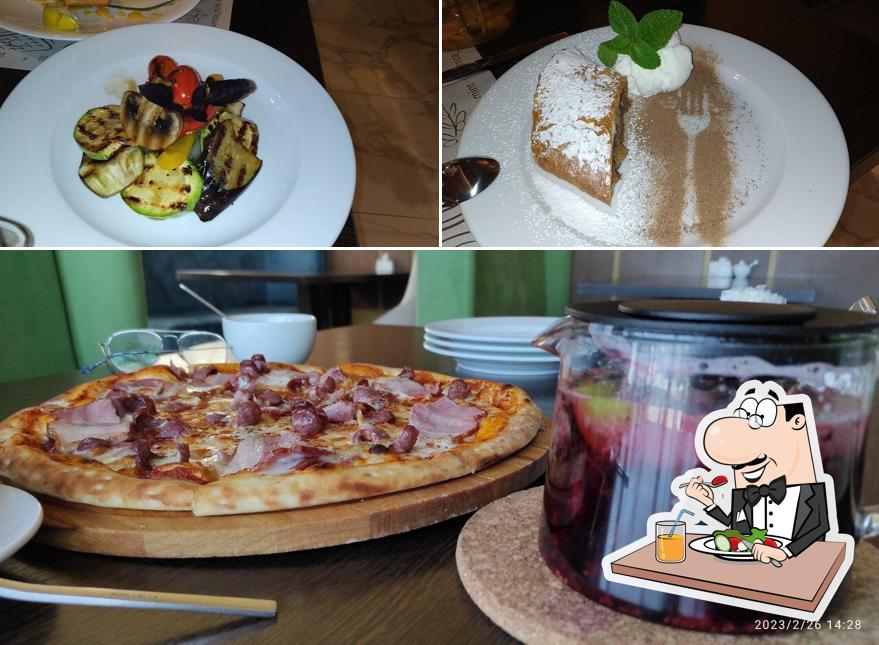 Еда в "Корице и мяте"