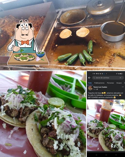Tacos de carnitas "El cuate"