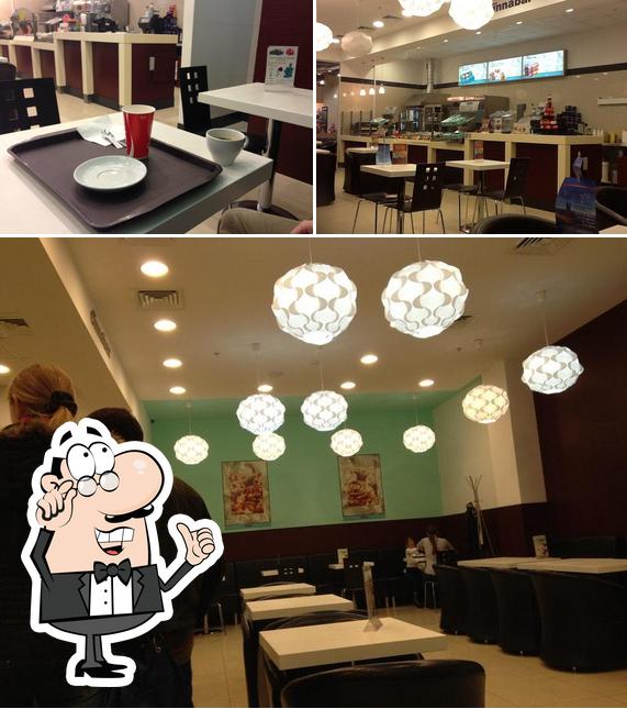 Интерьер "Cinnabon"