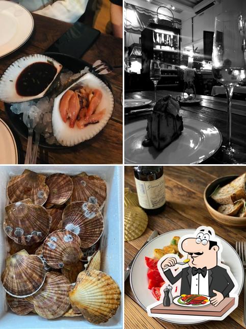 Еда в "Bebe de la Mer"