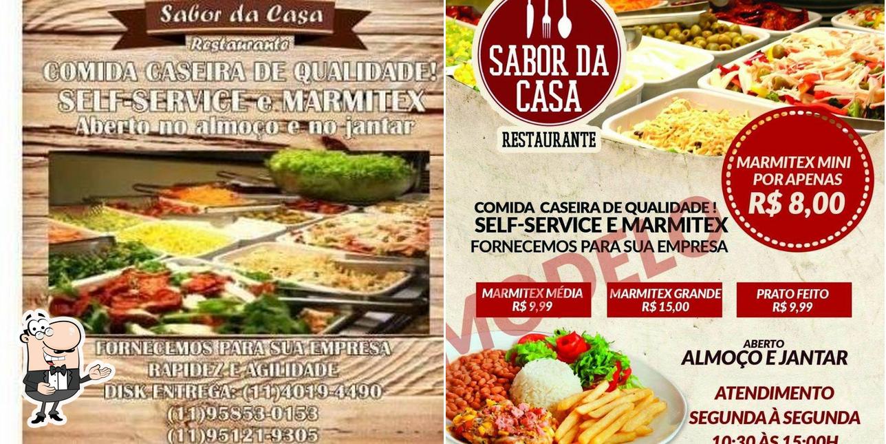 Restaurante Sabor da Casa Restaurante Vila Martins Entrega de Marmitex Self Service