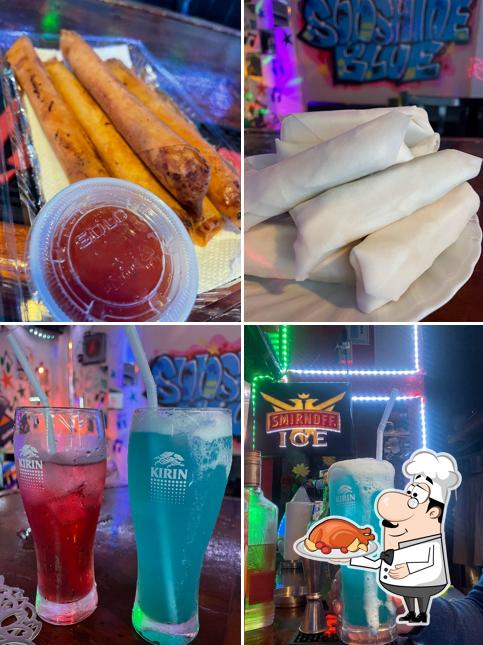 Blue Sunshine Shot Bar