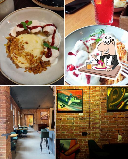 "August Wahl - jazz cafe" представляет гостям большое количество сладких блюд