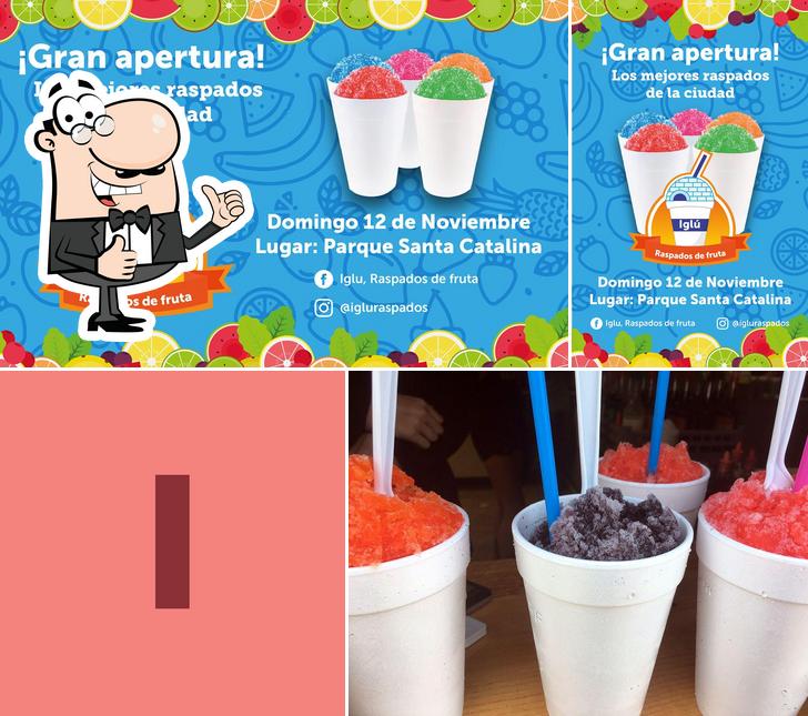 Iglú, Raspados de Fruta