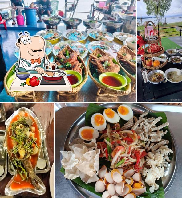 ร้านอาหารครัวภูฟิน ริมเขื่อนสิรินธร
