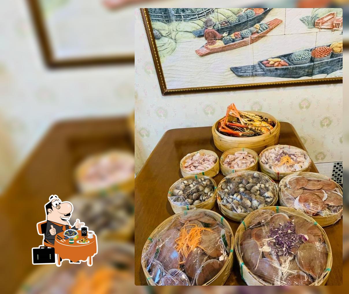 ร้านอาหารทะเลสดพรสวรรค์ซีฟู้ด วงเวียนอัมพวา