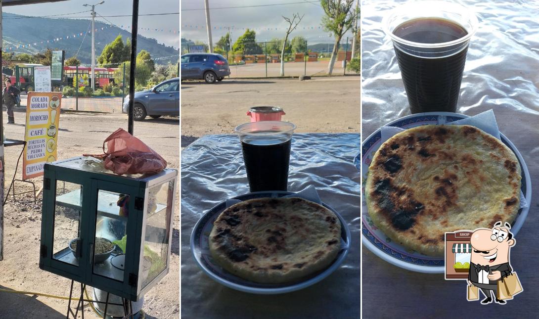 Empanada volcánica