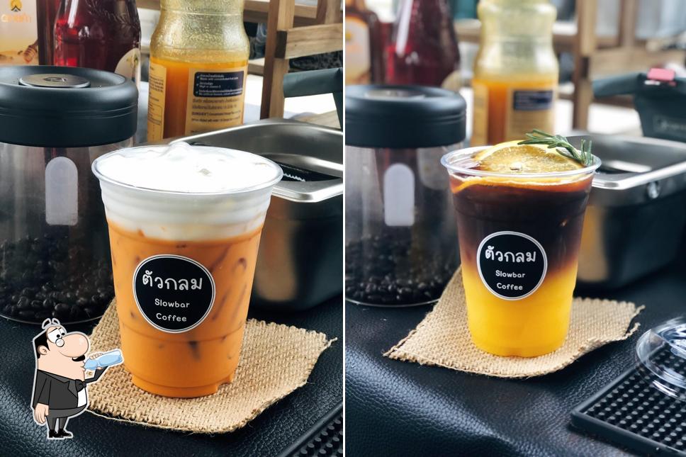 ตัวกลม Slowbar Coffee