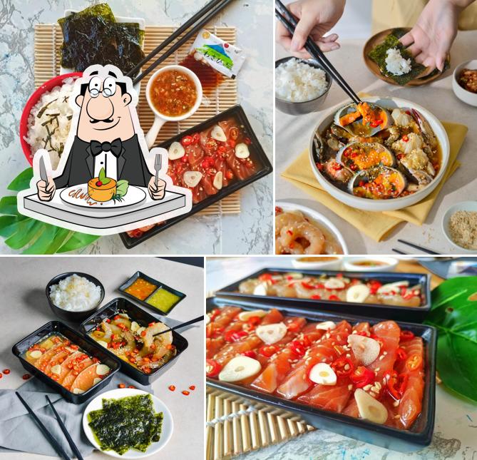 ร้านมีดอง ลองยัง แซลม่อน&ทะเลดองเกาหลีอยุธยา