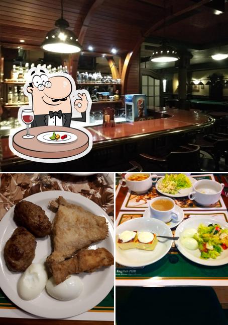 Еда и внешнее оформление - все это можно увидеть на этом фото из Джон Сильвер