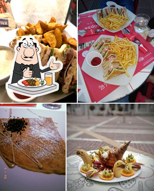 "La Piazza" city flavours cafe in Xanthi