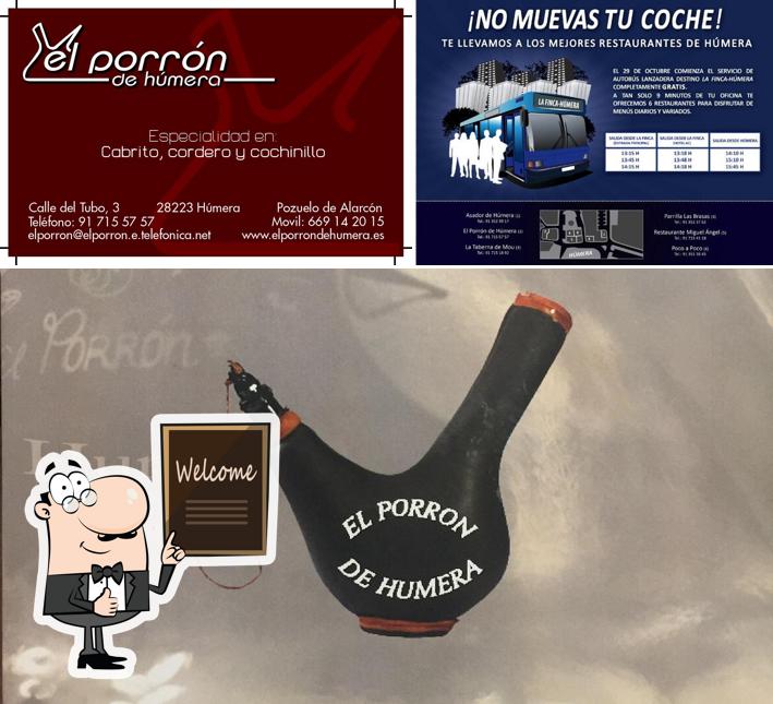 Restaurante el Porrón de Humera
