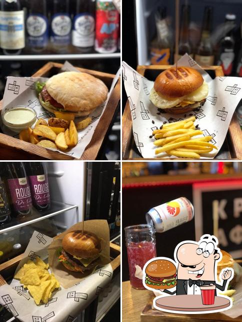 Отведайте гамбургеры в "Гараже"