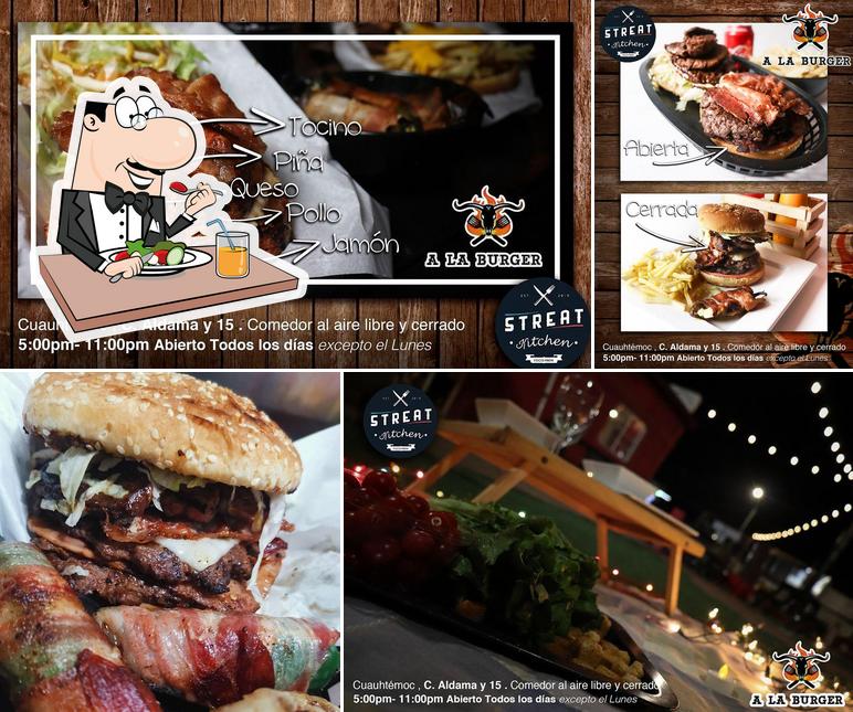A La Burger Cuauhtemoc