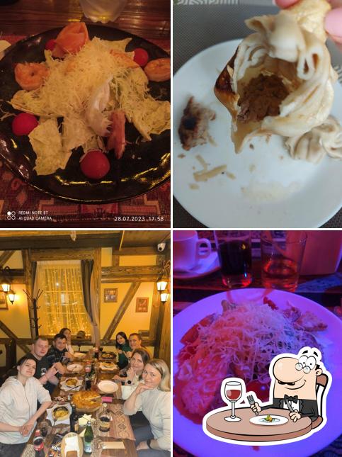 Блюда в "Хинкальной"