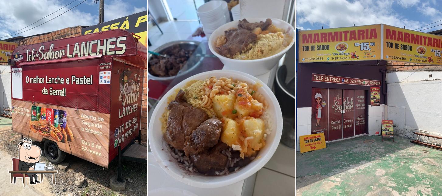 Marmitas Tok de Sabor e Lanches
