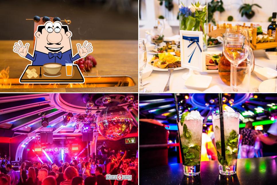 Еда в "Ленинграде Клуб-Караоке-Ресторан"