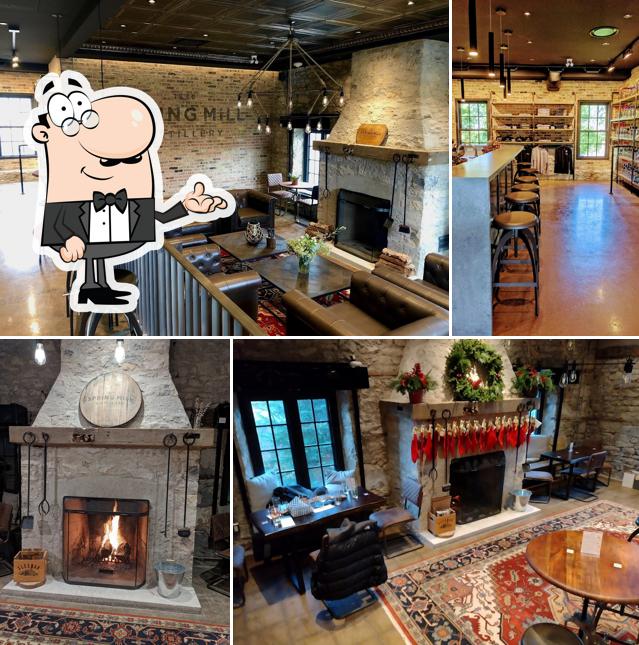 The Ward Bar at Spring Mill Distillery