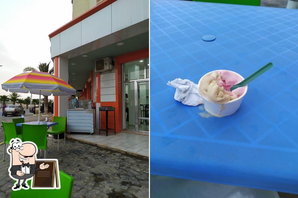 Ice cream "عند الببطريق "