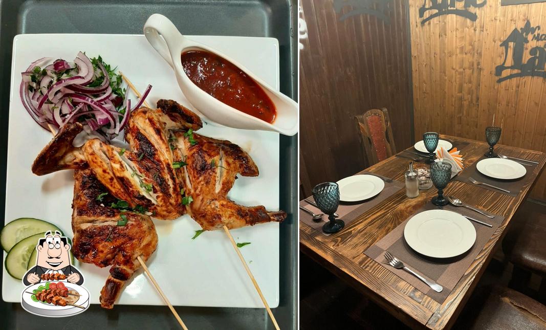 Еда в "Ушба"