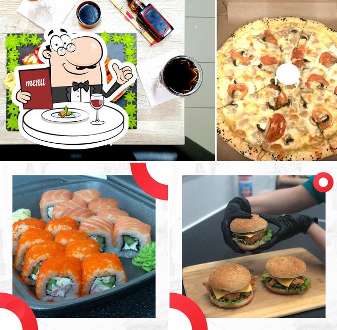 Пицца и роллы Тринадцать