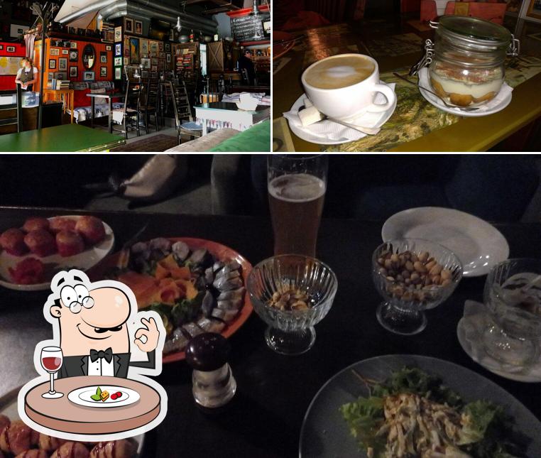 Еда в "Гастропабе Грязная утка"