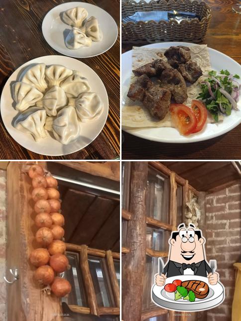 Стейк в "Хинкальном Доме"