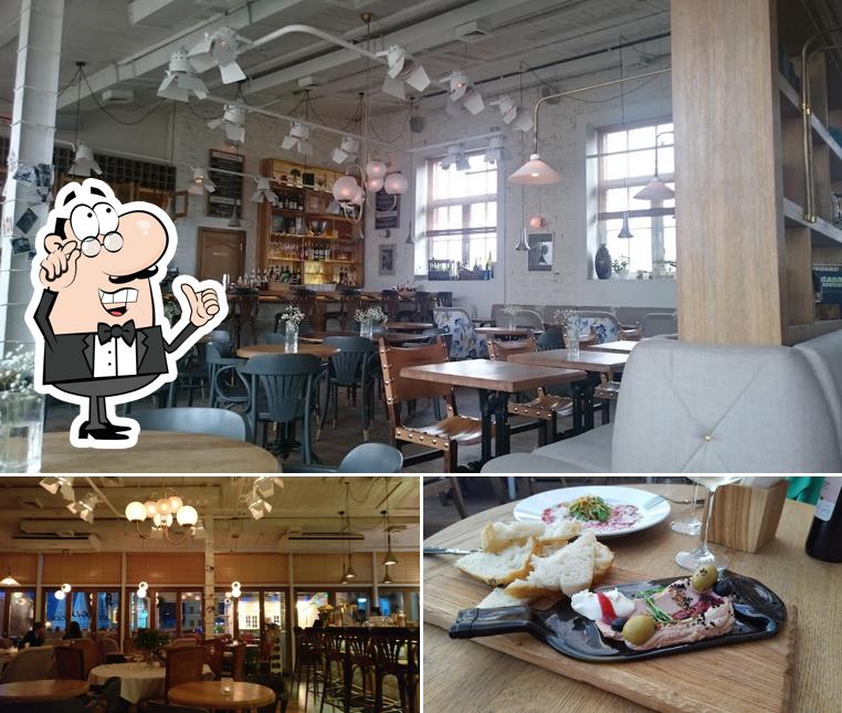 Посмотрите на внутренний интерьер "Бара-ресторана Счастье на Крыше"