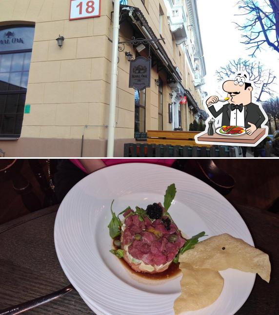 Блюда в "Royal Oak Pub"