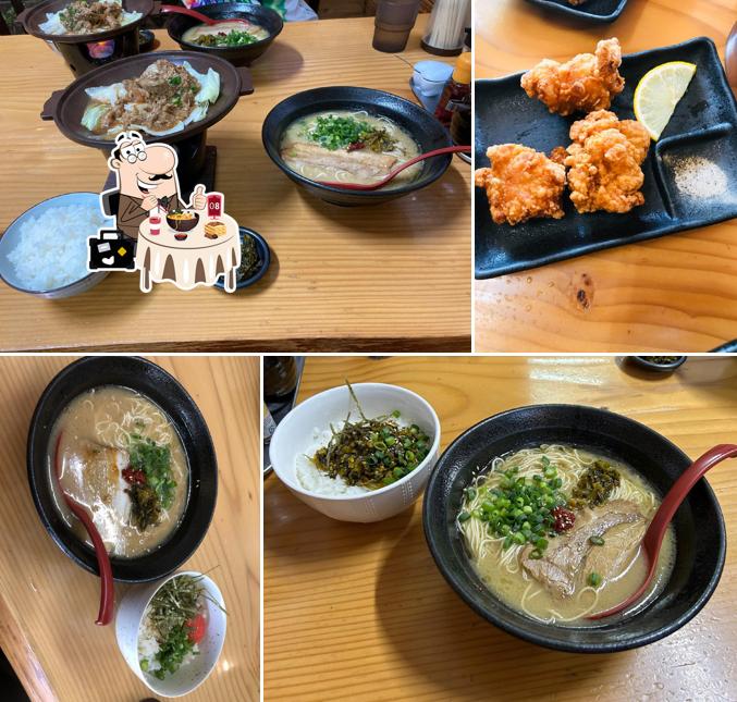 郡上豚骨ラーメン カンミナ 白鳥店