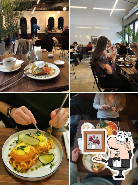 Посмотрите на внутренний интерьер "Салюта"