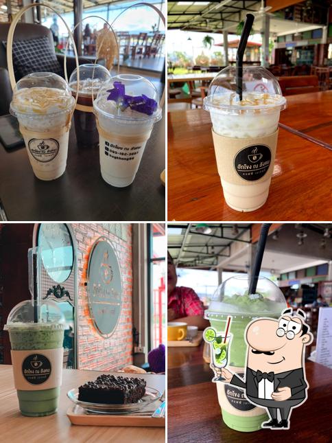 ฮักโขง กาแฟสด ณ สังคม Hak Khong Restaurant, fresh coffee at Sangkhom Viewpoint